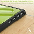 thumbnail image 5 of XYX Case for 12.3 inch Microsoft Surface Pro 7+ Plus/Pro 7/6/5/4, 360 Rotating Heavy Duty Shockproof Cover with Kickstand and Hand Strap (Yellow Green), 5 of 7