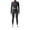 Dark Gray, variant on 2 Piece Sets for Women Plus Size Casual Linen Pants Set for Women Formal Women's Round Neck Sports Tight Yoga High Waisted Solid Color Long Sleeved Set Yoga Suit Set
