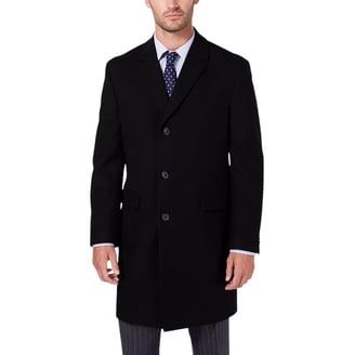 Nautica Men's Big & Tall Wool Peacoat, Black, 6X - Walmart.com