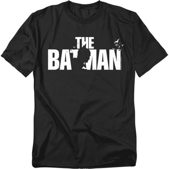 The Batman T-Shirt Silhouette Title Unisex Graphic Tee For Men & Women