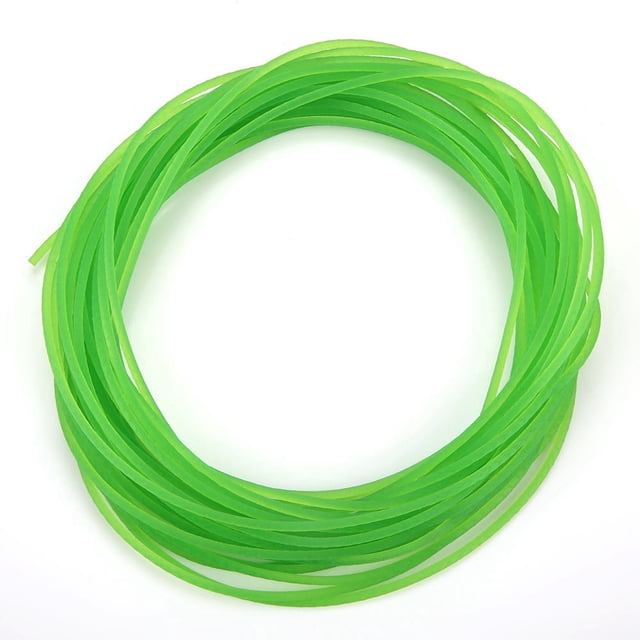 Ceinture Ronde en Polyuréthane Vert, Surface Rugueuse Verte PU Ceinture de Transmission en Polyuréthane Fidèle à Sa Promesse