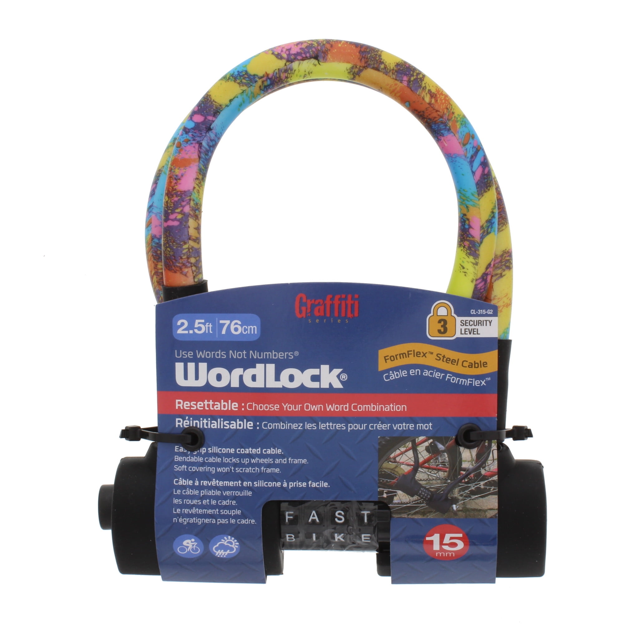 letter bike lock