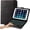 Black, variant on TouchPad Keyboard case for 9",9.7",10.1",10.2",10.5",10.9",11" Tablets,2-in-1   Keyboard with Touchpad,7 Colors Backlit & Leather Folio Cover(Black)