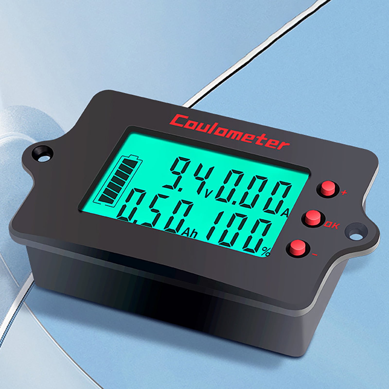 Digital Power Meter with Energy Storage Multifunction Voltages & Current Meter for Monitoring Voltages & Current Up to 100A
