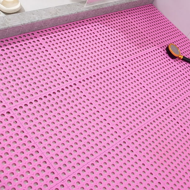 Anti Slip Mosaic Bath Mat Bath Mat Floor Mats 10PCS Suction Cup Floor Mats Anti Slip Plastic Mosaic Bath Mat For Kitchen Bathroom