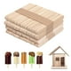 thumbnail image 2 of 300 piezas Batonnet Bois,batonnet De Glace,btons De Bois Bricolage Naturel,pour La Glace Le Bricolage Et La Cire Naturel,11 Cm De largo,1 Cm De grande, 2 of 5