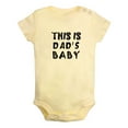 thumbnail image 5 of iDzn Pack of 2, This is Mom's & This is Dad's Baby Twins Novelty Rompers For Babies, Newborn Baby Unisex Bodysuits, Infant Jumpsuits, Toddler 0-24 Months Kids One-Piece Oufits, 5 of 5