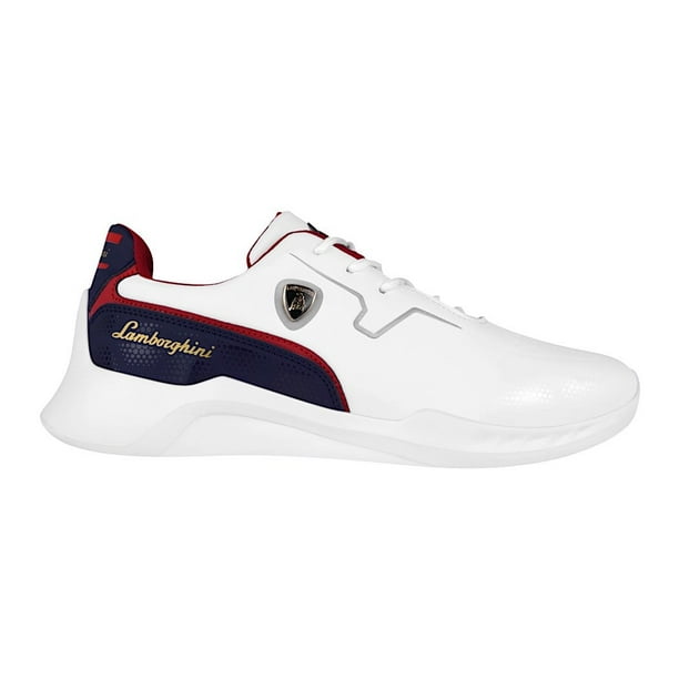 TENIS CASUALES CABALLERO LAMBORGHINI SIMIPIEL BLANCO Lamborghini 7762