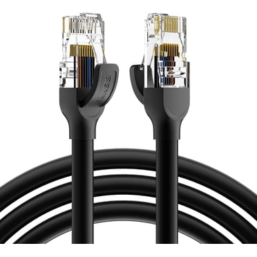 BENFEI Cat 6 Ethernet Cable 10ft, 250MHz 10Gbps Network Cable, RJ45 LAN Cable for 10/100/1000/10000 Mbps Network, Compatible with Router, Modem, Gaming Console, Streaming Devices, Laptop, PC