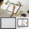 thumbnail image 1 of Edgergery Portable A4 Tracing LED Copy Board Light Box Slim Light Pad USB Power Copy Drawing Board Tracing Light Board For Artists Designing Animation Sketching, 1 of 5
