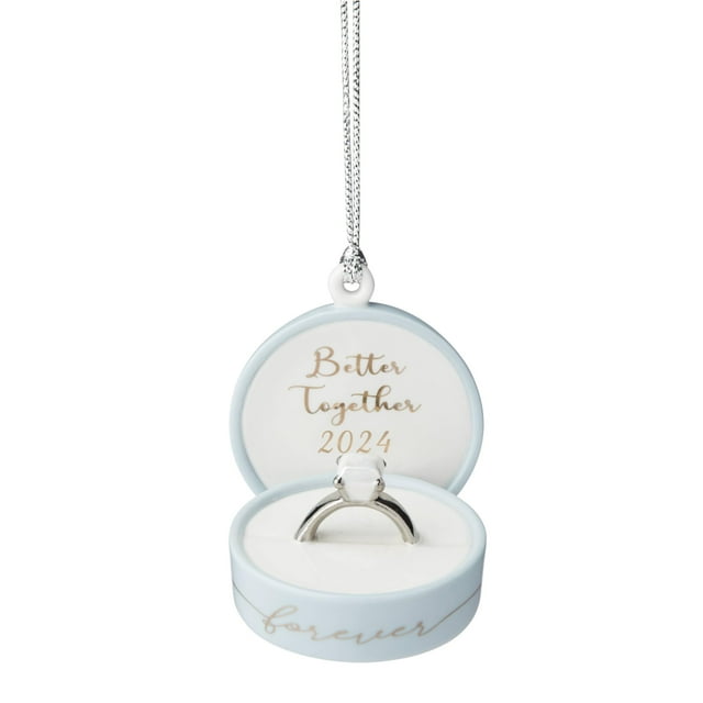 Estuche para anillos Ornament Lenox 895775 2024 Together Forever