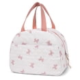 thumbnail image 1 of Lonchera para Mujer, Bolsa de Almuerzo Acuñada con Diseño de Mariposas, Lonchera Reutilizable Aislada, Bolsa Térmica de Gran Capacidad con Compartimentos para Trabajo, Picnic o Viajes, 1 of 7