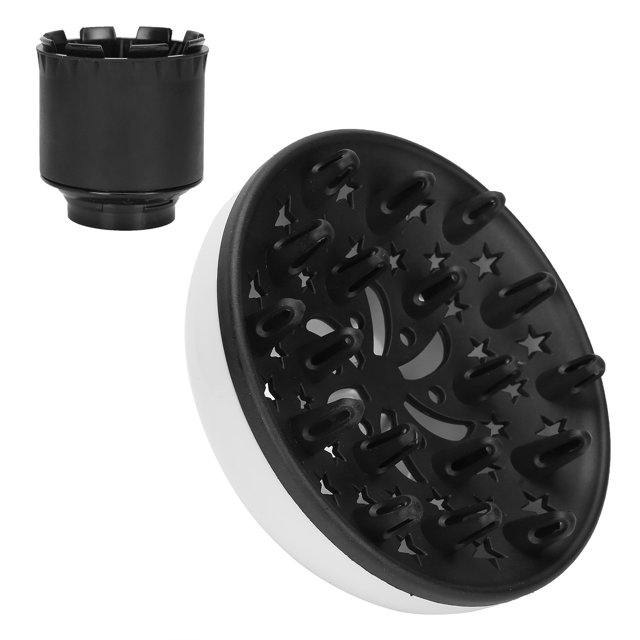 Hair Dryer Diffuser, Dryers Diffuser Accessory Hair Blow Dryers Diffuser, Fast Heat Dissipation Professional Home Barber Shop For Professional Use Salon Black,White