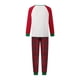 thumbnail image 3 of Conjunto de pijama navideño familiar a juego, camisetas de manga larga con estampado de renos y pantalones a cuadros. Ropa de dormir navideña., 3 of 9