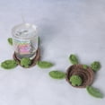 thumbnail image 6 of 1PC Crochet Tortoise Coasters for Drinks, Funny Handmade Woven Coaster Set, Cute Turtle Shaped Mug Cup Mat Table Desk Decoration, 6 of 8