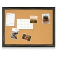 thumbnail image 4 of Cork Board Black Poster Board Bulletin Board for Wall, 36" x 24" Wall Mounted Vision Board Decorative Brown Foam Board Project Board Cartulina with 10 Push Pins for Home & Office, Black Framed, 4 of 11