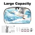 thumbnail image 3 of Seagull Waterproof Oxford Cloth Hard Drive Case Organizer for Electronic Gadgets - Charger Case, Travel Organizer, Cord Organizer Travel Small, Appliance Cord Organizer - 5.9x9.44x3.14 in, 3 of 6