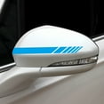 thumbnail image 3 of Yeacher 5Pcs Car Side Door Body Hood Rearview Mirror Decal Stripes Sticker Racing Decals, 3 of 6