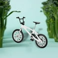 thumbnail image 1 of Finger Bike Crafts Finger Sports Game for Boy Cake Topper Birthday Gift Collections , Argent, 1 of 10