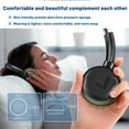 thumbnail image 6 of Holdsound Wireless TV Headphones for Seniors - BKM600 Comfortable & Lightweight On-Ear Design with Multi-Output USB Transmitter (Optical/AUX/RCA/USB), Green, 6 of 7