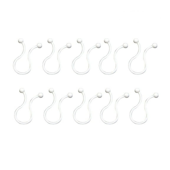 HEATSHAKING Tidy Wire Clips 30Pcs Cable Organizer for Cables and Wires in 1.2*0.4*0.4in