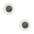 thumbnail image 3 of Inteprter Termómetro Higrómetro digital de temperatura para acampar Blanco Blanco 2Conjunto, 3 of 6