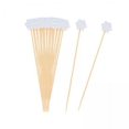 thumbnail image 1 of Palillos de dientes de bambú festivos para decoración navideña de cupcakes 2 piezas, 1 of 8