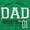 Irish Green, variant on Fathers Day World's Greatest Dad No 1 Zip Hoodie Sweatshirt Men Brisco Brands L
