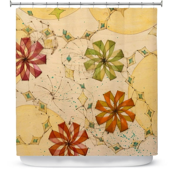 Shower Curtains 70" x 93" from DiaNoche Designs by Paper Mosaic Studio - Release