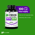 thumbnail image 5 of HealthFare Gymnema Sylvestre Supplement Extract 4000mg | 200 Vegan Capsules | Standardized Herbal Supplement for Metabolic Balance & Carbohydrate Support | Non-GMO, Gluten-Free | Made in USA, 5 of 8