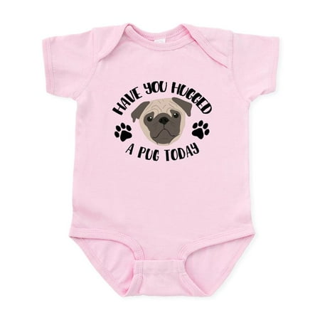

CafePress - Have You Hugged A Pug Today Baby Light Bodysuit - Baby Light Bodysuit Size Newborn - 24 Months