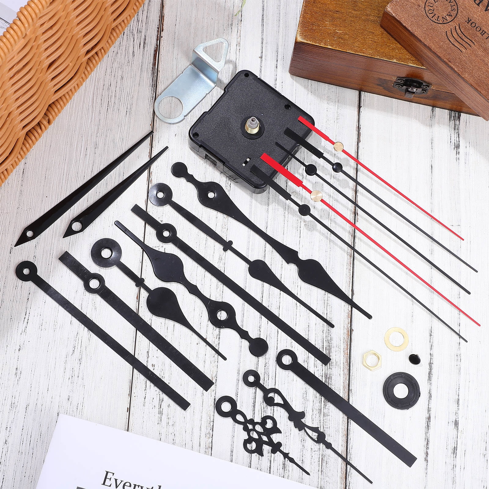 UPOUART 8Set Quartz Movement Replacement Part for Wall Clocks Repair Simple Design