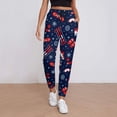 thumbnail image 2 of Women's Sweatpants, Winter Outdoors Sports Baggy Sweatpants Joggers for Women, Fall Outfits for Women 2024 Lounge Yoga Athletic Workout Pants with Pockets, 2 of 7