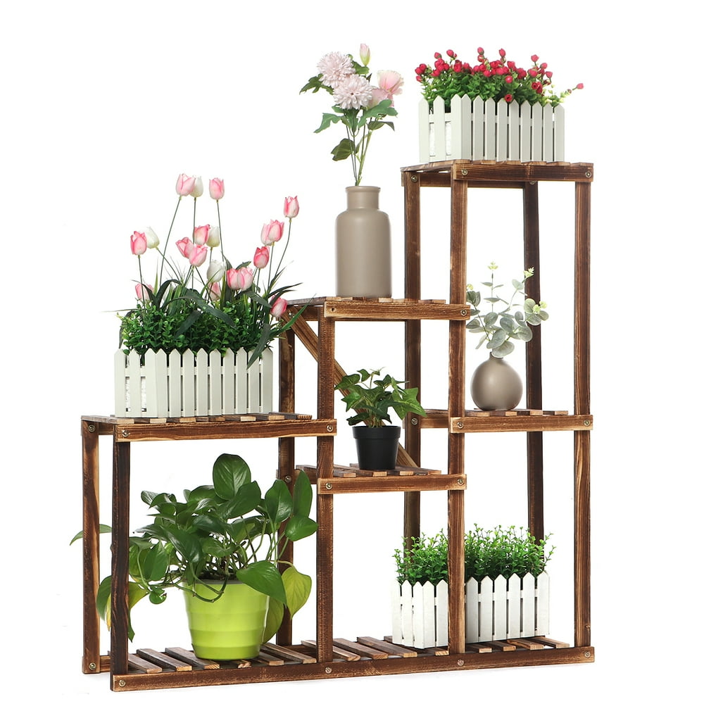 Bestgoods 5 Tier Plant Stand, Large Multi Layer Flower Pot Stand Shelf