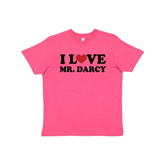 Inktastic I Love Mr Darcy Youth T-Shirt