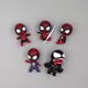thumbnail image 1 of Figuras de acción de los vengadores de Marvel, set de 5 piezas de colección de PVC con adorno o llavero, estatua de regalo de 4cm, Spiderman, Venom, 1 of 5