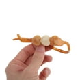 thumbnail image 4 of Unique Bargains 1 Pc Fashion Heart Beads Hair Clips for Home Coffee Color Beige, 4 of 5