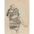 thumbnail image 2 of Charles Dana Gibson 11x14 Black Ornate Wood Framed Double Matted Museum Art Print Titled: The Art of Living (1895), 2 of 5