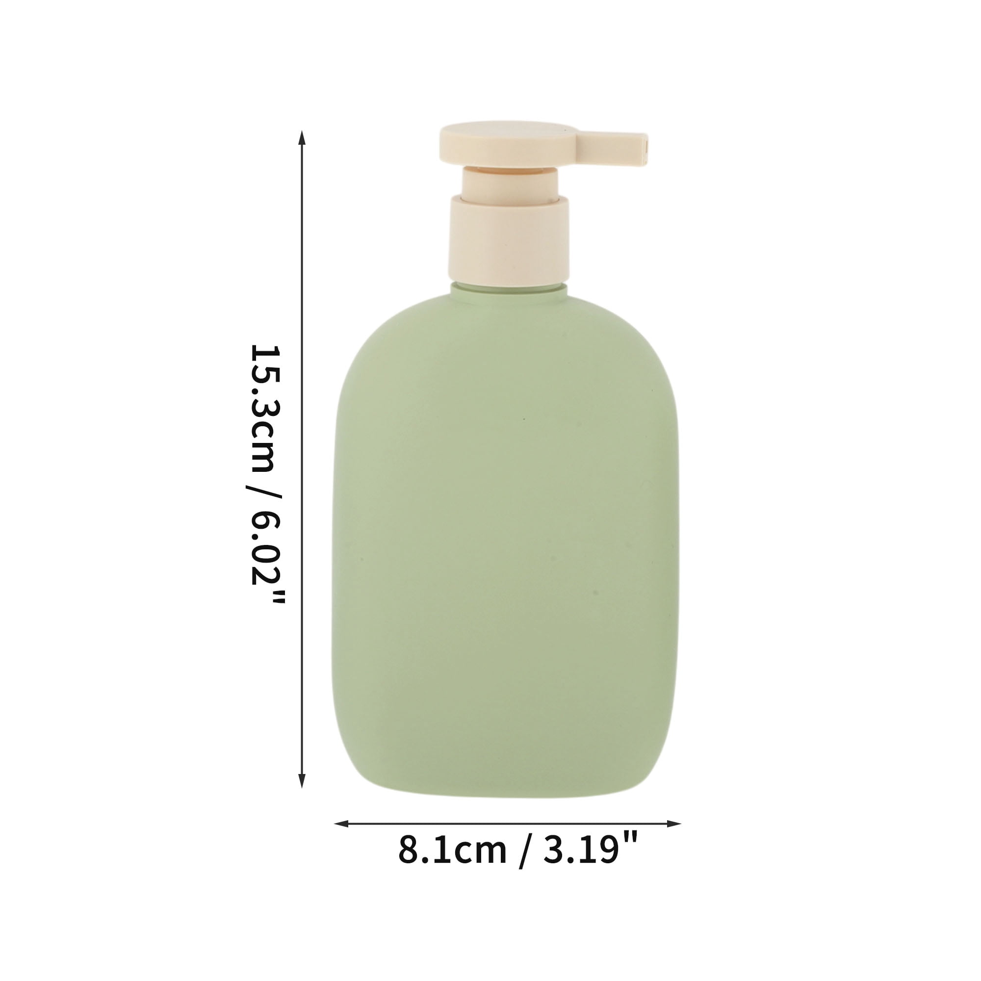 Unique Bargains Compact Plastic Travel Container 3 Pcs 260ml 3xGreen