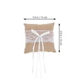 thumbnail image 2 of Nestingho Almohada Para De Con Doble Corazón Y Materiales Satinados Duraderos, 2 of 5