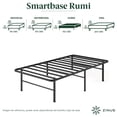 thumbnail image 1 of Base de Cama Queen Size Zinus Rumi De Montaje Fácil para todas las edades., 1 of 6