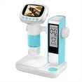 thumbnail image 1 of Microscopio para Niños con Pantalla IPS de 2 Pulgadas, Lupa Portátil de Mano, Resolución HD 1080P, para Experimentos Científicos., 1 of 5