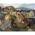 thumbnail image 3 of Carl Burckhardt 24x20 Black Modern Framed Museum Art Print Titled - Amazons and Hunters at the Seaside, 3 of 5