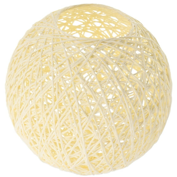 FRCOLOR Stylish Ceiling Light Shade Lampshade Beige Paper 1Set for Study