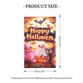 thumbnail image 2 of Halloween House Flags, Halloween Happy Cute Ghost Skeleton Halloween Decor Double Sided Outdoor Flag with Grommet, Decorative Flags for Garden YardHalloween Decorations, Porch Flag 3x5FT, 2 of 6