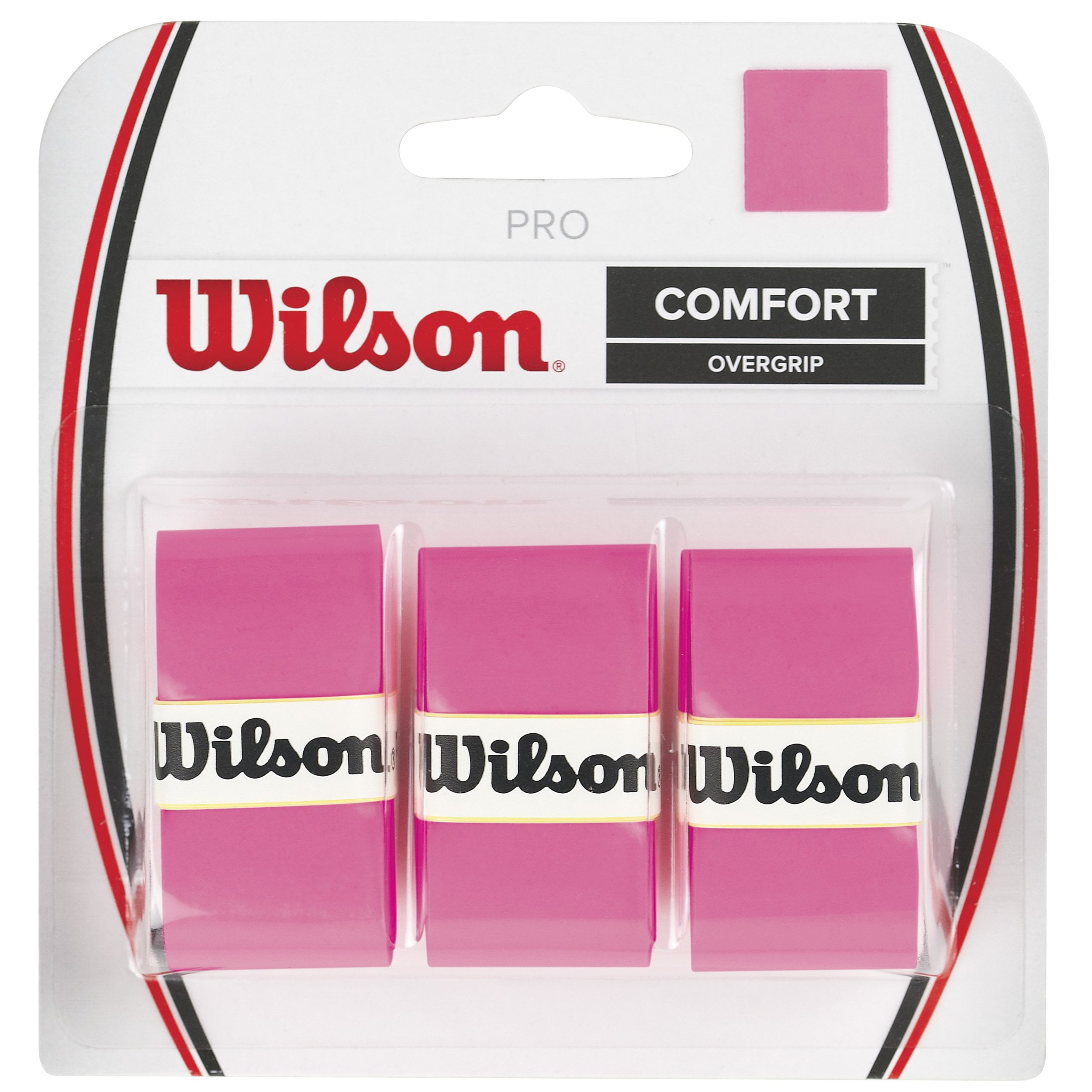 Green Wilson Pro Overgrip Perforated 3 Pack Pink Tennis White Squash Badminton