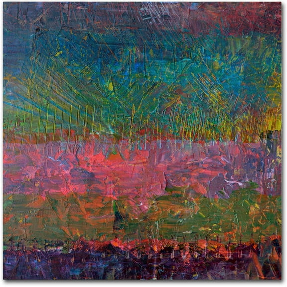 Trademark Fine Art "Wildflowers" Canvas Art by Michelle Calkins