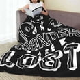 thumbnail image 6 of Fuzoiu Not All Who Wander Are Lost 2 Print Ultra-Soft Micro Fleece Blanket,All Seasons Flannel Throw, Lightweight Blanket for Bed, Sofa, Couch, Movie Night, Camping, and Travel-50"x40", 6 of 7