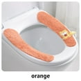 thumbnail image 4 of Kchsji Winter Toilet Seat Cover Thickened Soft Full Surround Washable High Elasticity Fits Round U-Shaped Rectangular Seats Comfortable Warm Bathroom Accessory for Home Hotels Spa Use, 4 of 5
