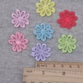 thumbnail image 3 of U8MO 1Yards 25mm Lace Flower Ribbon Sewing Trim lot Appliques Sew Supplies-Pink, 3 of 6